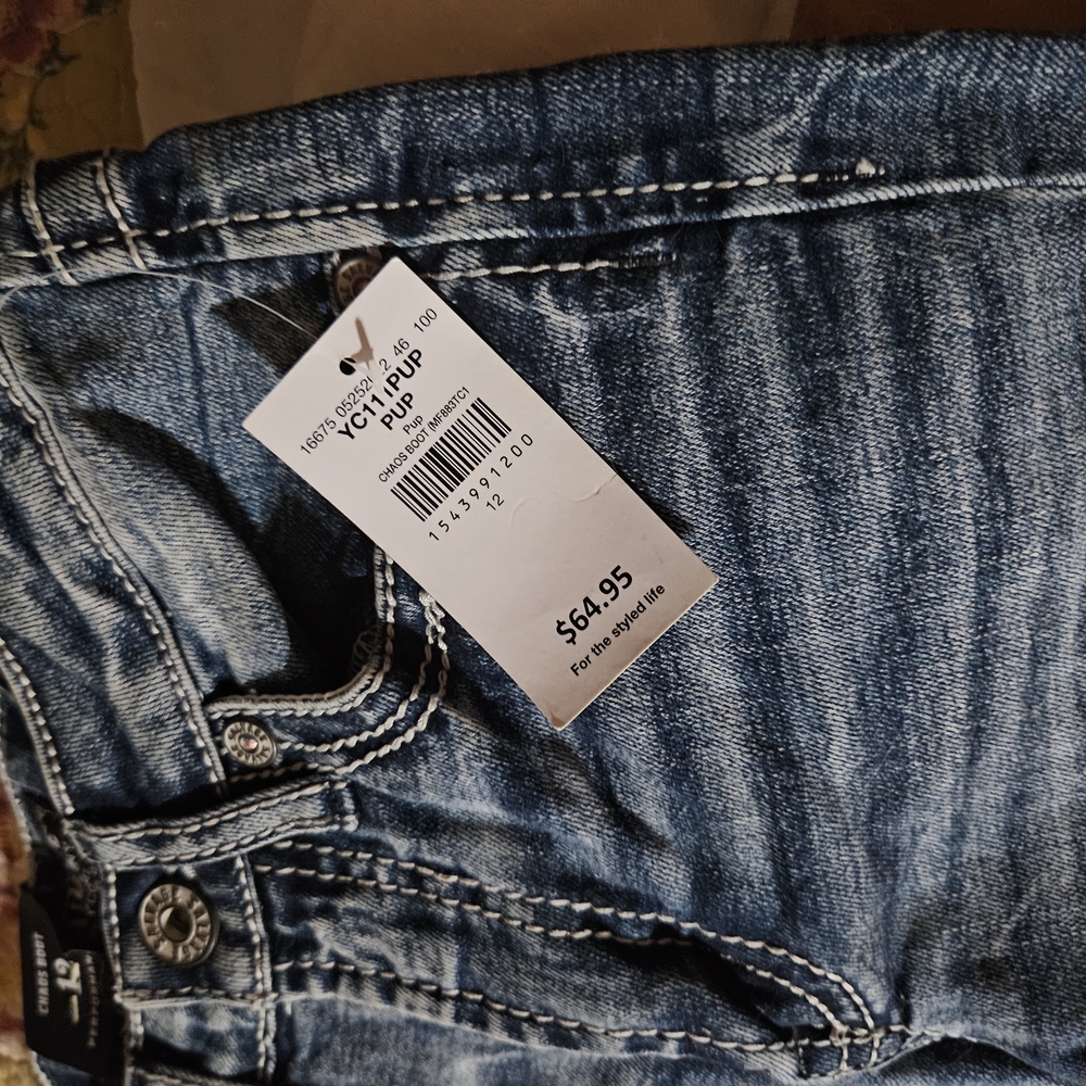 BKE Blue Jeans with Classic Wash